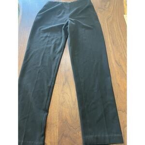 Spencer Tyler 2 Womens Black Dress Pants 27" inseam side zip casual